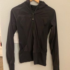 Black lululemon hoodie / jacket